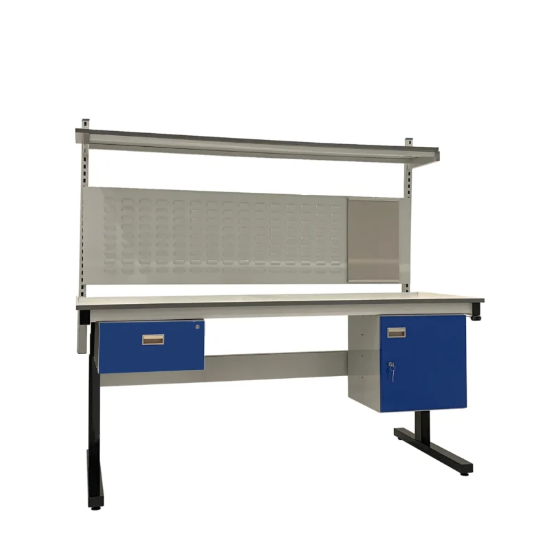 QMP Premium Electric Height Adjustable Workbench – Kit C - Laminate