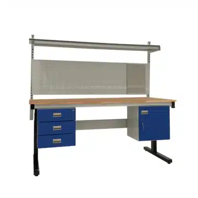 Hse Store Homepage 297 Qmp premium electric height adjustable workbench – kit d - beech