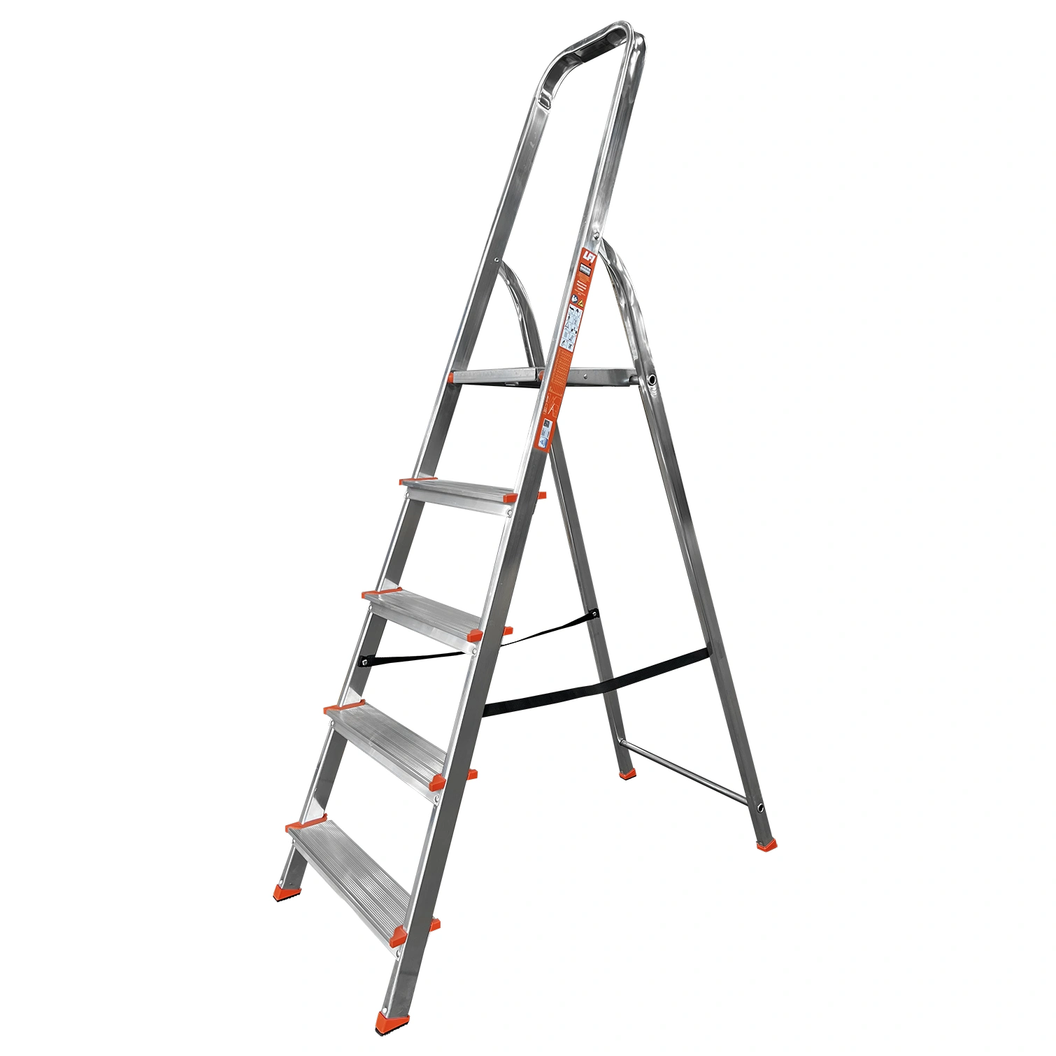 Lfi Home Lightweight Platform Step Ladder - Nenpl Series 1 Lfi home lightweight platform step ladder - nenpl series - 5 step