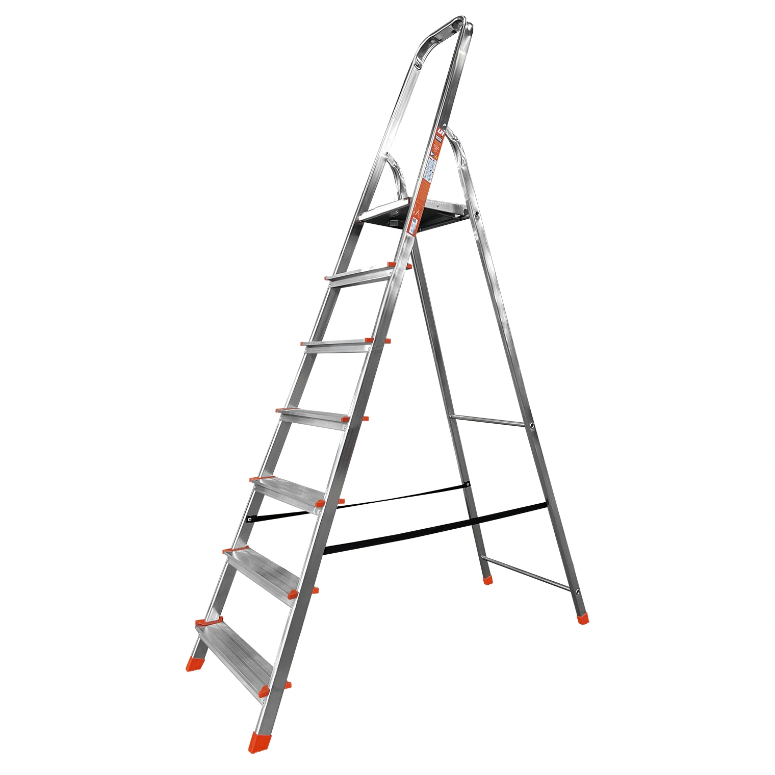 Lfi Home Lightweight Platform Step Ladder - Nenpl Series 8 Lfi home lightweight platform step ladder - nenpl series - 7 step