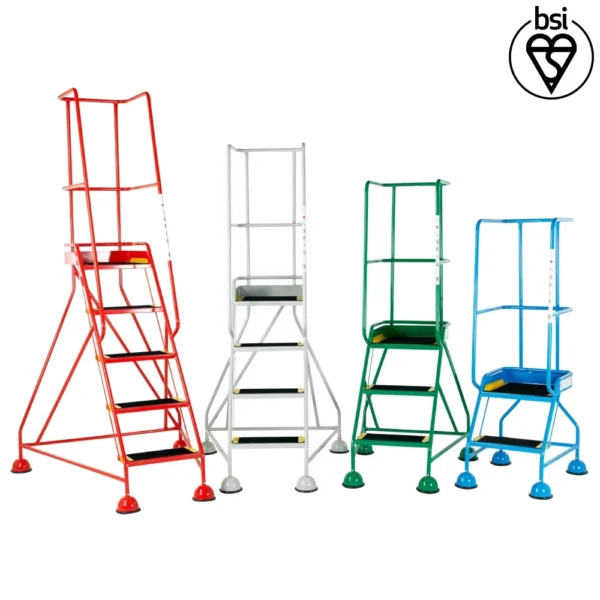 Classic Mobile Safety Steps Range – BS Certified (2 - 5 Treads)