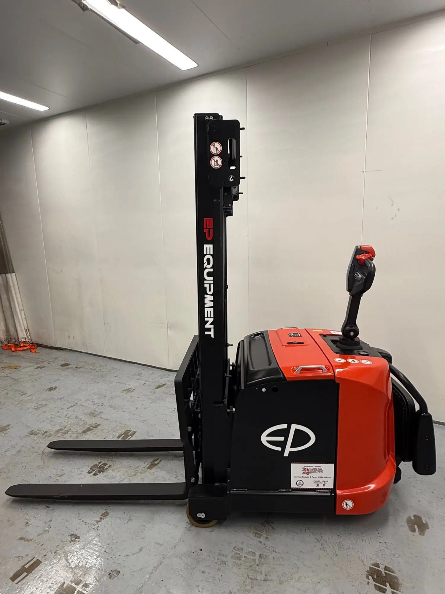 Ep Electric Counterbalanced Pedestrian Stacker - 800Kg 3M Lift With Tilt 9 Ep electric counterbalanced pedestrian stacker - 1200kg 3m lift with tilt