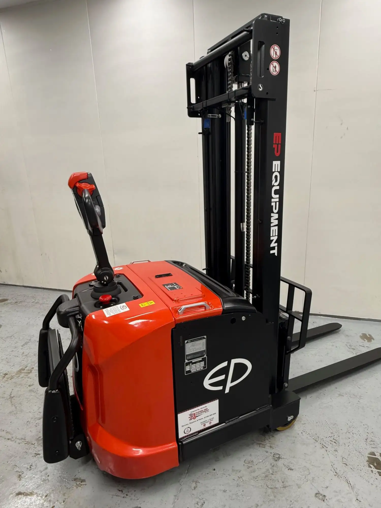 Ep Electric Counterbalanced Pedestrian Stacker - 800Kg 3M Lift With Tilt 4 Ep electric counterbalanced pedestrian stacker - 1200kg 3m lift with tilt
