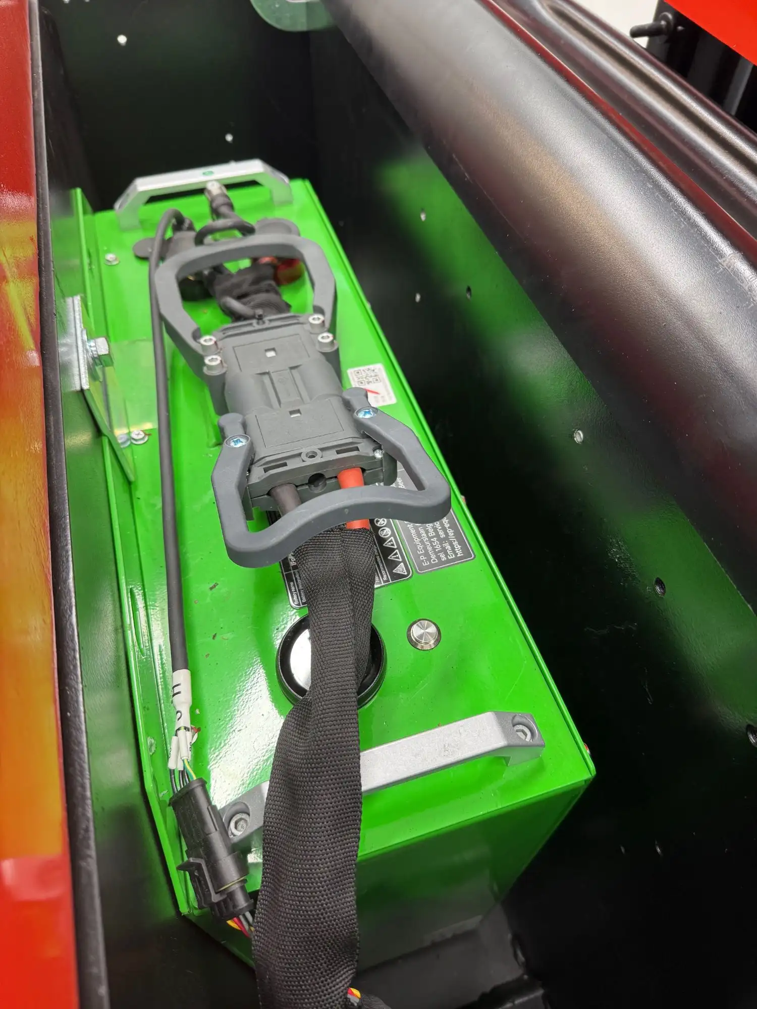 Ep Electric Counterbalanced Pedestrian Stacker - 800Kg 3M Lift With Tilt 5 Ep electric counterbalanced pedestrian stacker - 1200kg 3m lift with tilt