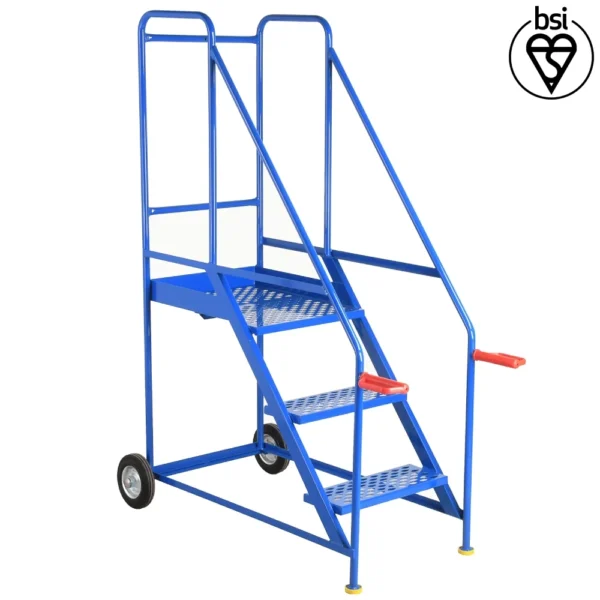 Tilt & Go Mobile Steps Range - BS Certified (3 - 6 Tread)