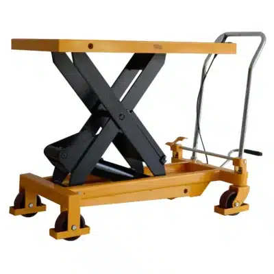 Ecowarrior 1000kg mobile lift table - single scissor