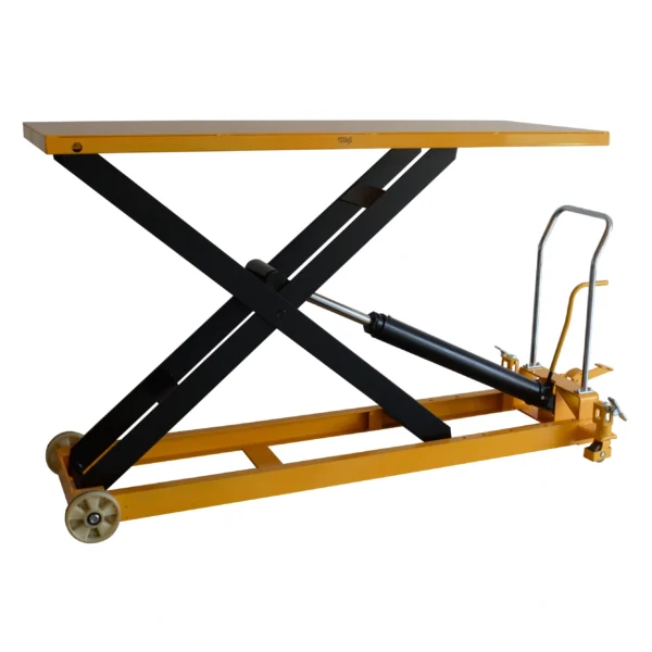 EcoWarrior 1000Kg Extra Large Mobile Lift Table - Single Scissor
