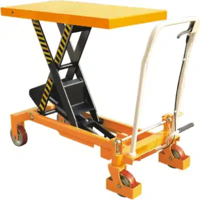 Ecowarrior 500kg extra large mobile lift table - single scissor