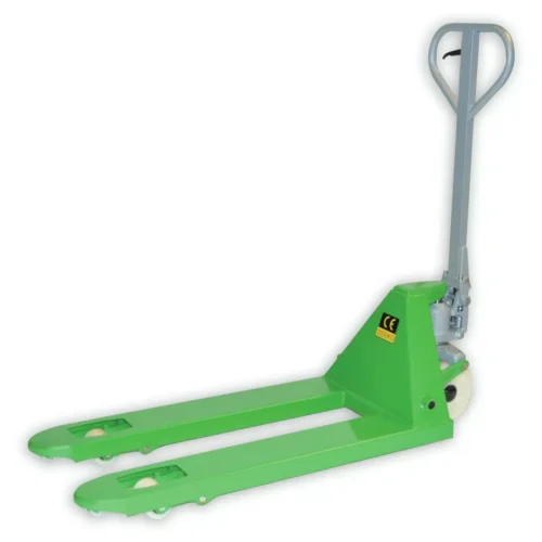 EcoWarrior 2500kg Euro Pallet Truck 1150 x 540mm Wide – Single Nylon