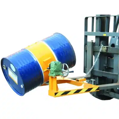 Hse Store Homepage 516 Ecowarrior fork mounted steel and plastic drum tippler 300kg