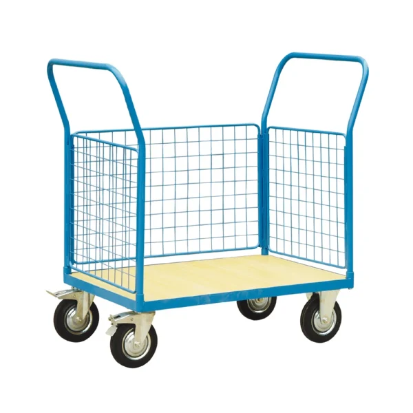 Warrior 500kg HD Mesh 3 Sided Platform Truck - 1000 x 700