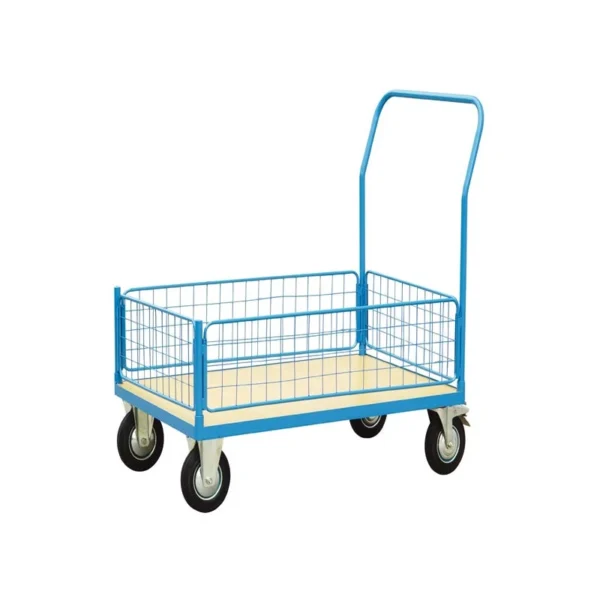 EcoWarrior 500Kg HD Mesh Sided (4 Semi) Platform Truck