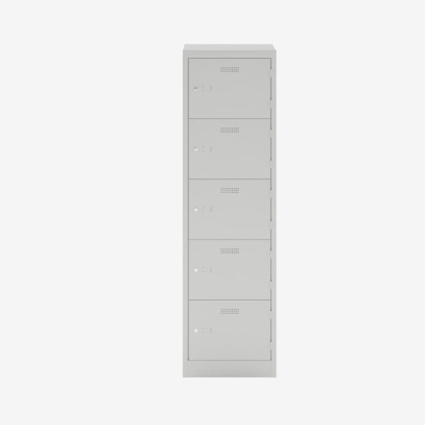 Bisley Primary Locker - 5 Door - 500mm Width