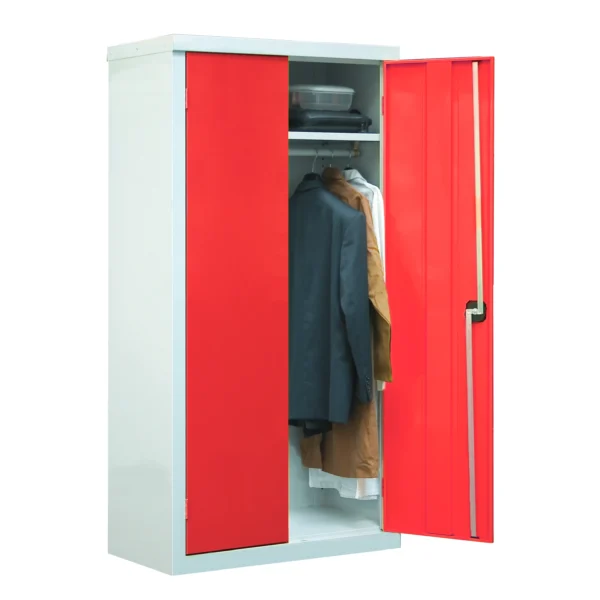 QMP Clothing Cupboard - 1 Shelf & Hanging Rail