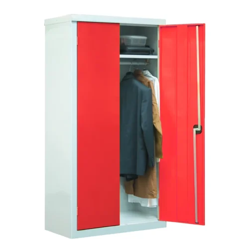 QMP Clothing Cupboard - 1 Shelf & Hanging Rail