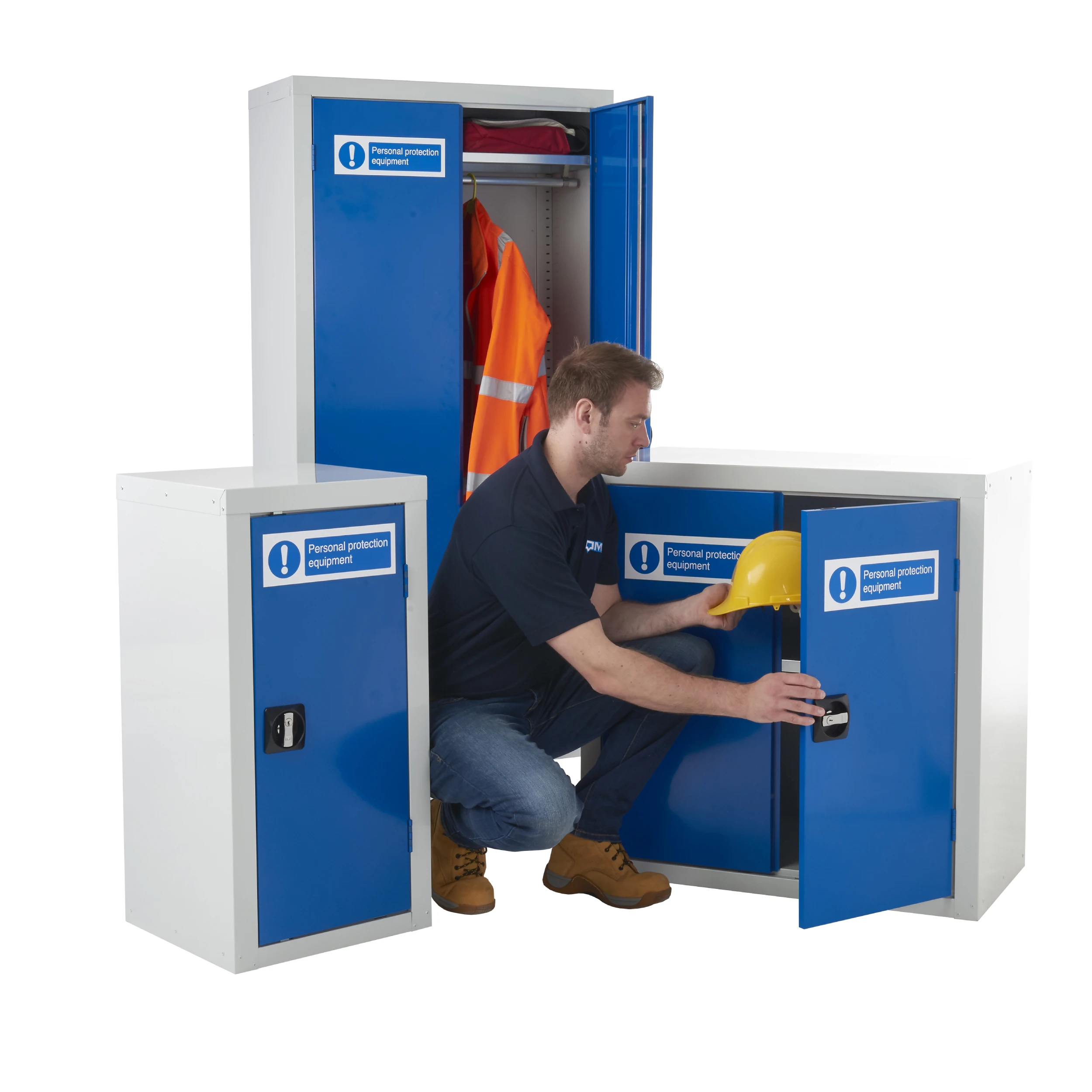 Qmp Ppe Cupboard - 1 Shelf - 900H X 460W X 460D 3 Qmp ppe cupboard - 1 shelf - 900h x 460w x 460d - image 3