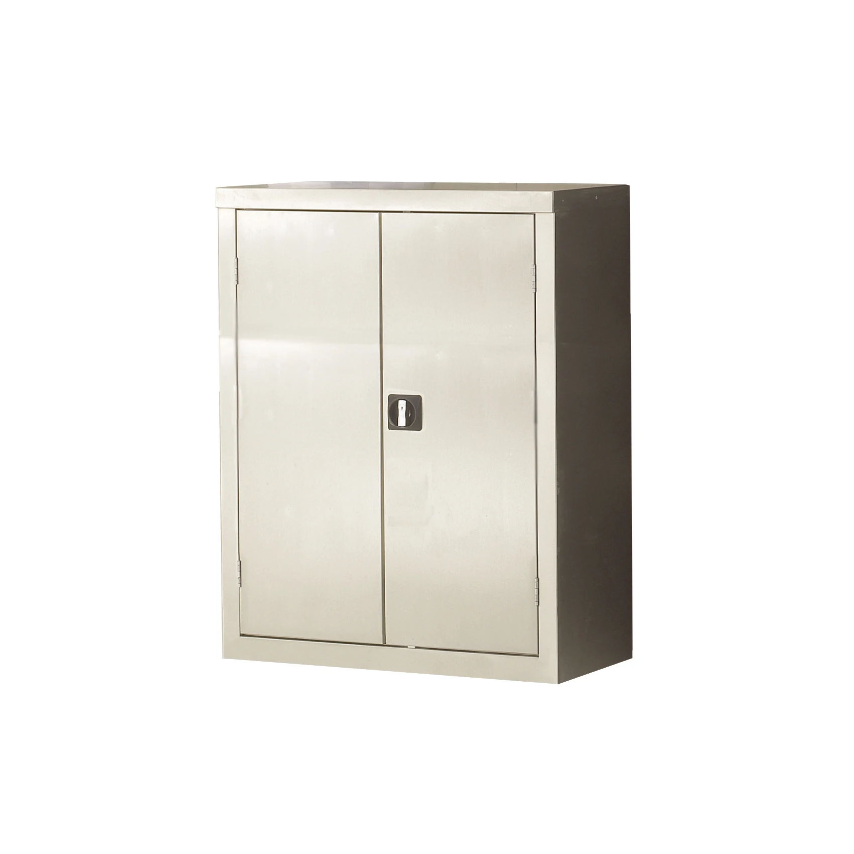 Qmp Stainless Steel Cupboard - 1200H X 900W X 460D 1 Qmp stainless steel cupboard - 1200h x 900w x 460d