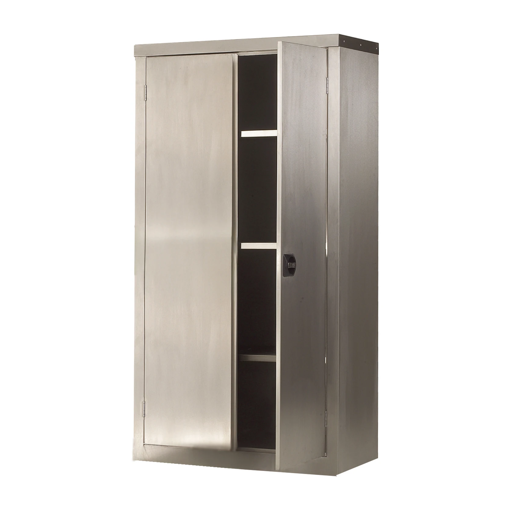 Qmp Stainless Steel Cupboard - 1800H X 900W X 460D 1 Qmp stainless steel cupboard - 1800h x 900w x 460d