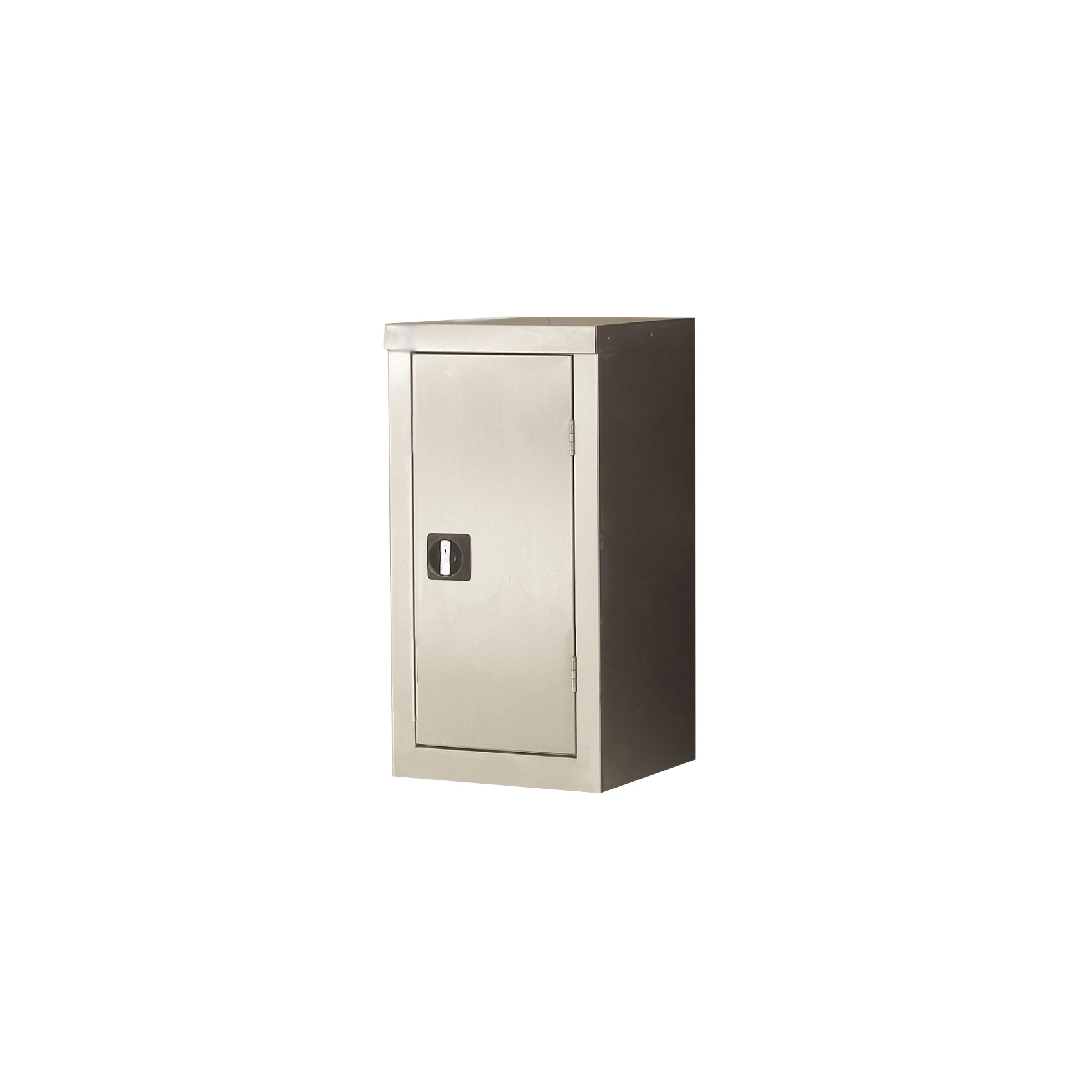 Qmp Stainless Steel Cupboard - 900H X 460W X 460D 1 Qmp stainless steel cupboard - 900h x 460w x 460d