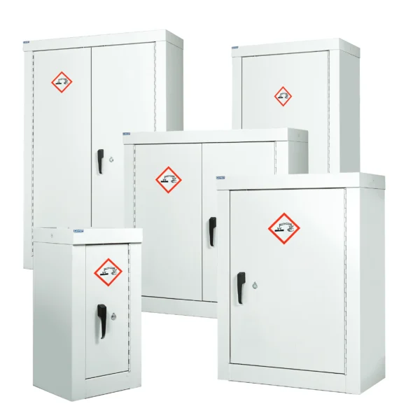 Qmp heavy duty acid alkali security cupboards