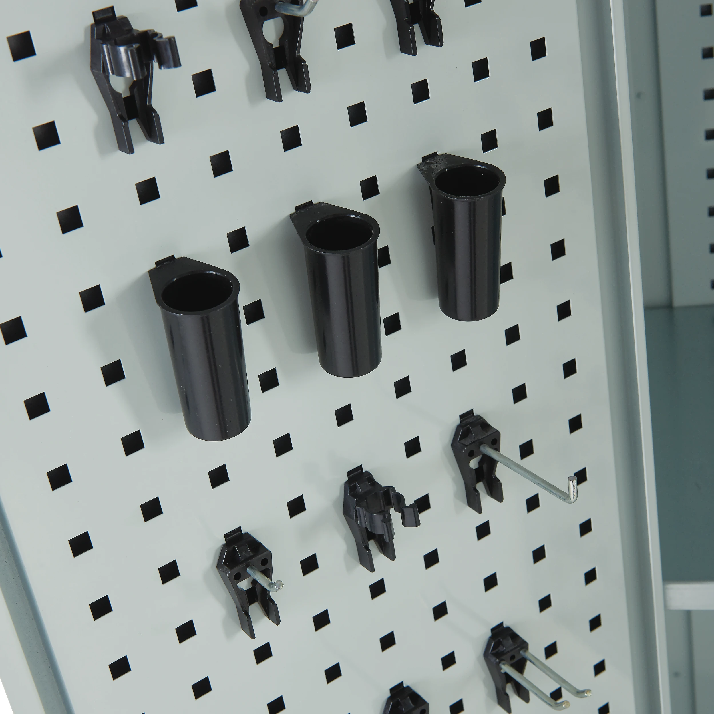 Euroslide Wall Mounted Perforated Tool Cupboard - 570H X 820W 12 Euroslide wall mounted perforated tool cupboard - 570h x 820w - image 12