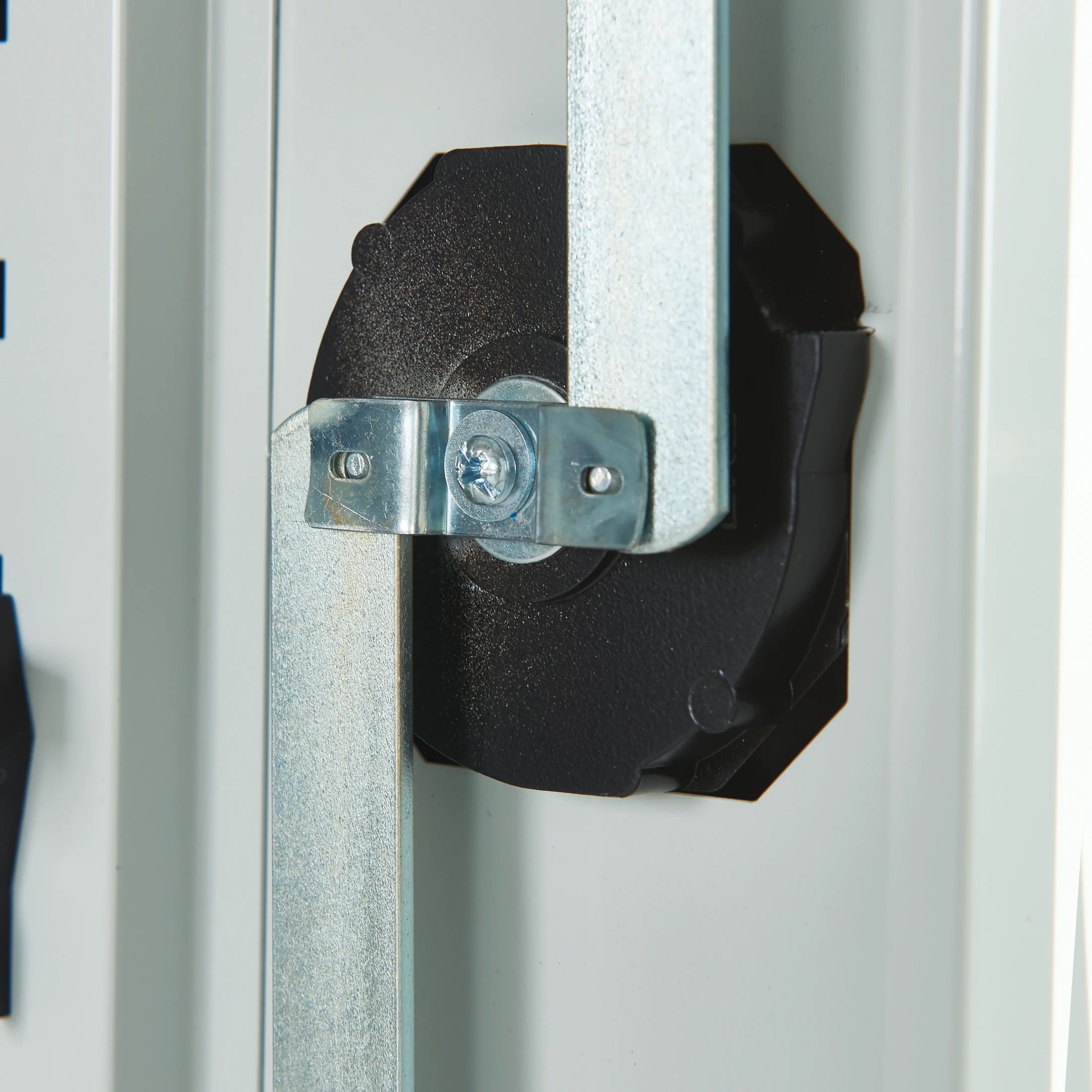 Euroslide Wall Mounted Perforated Tool Cupboard - 570H X 820W 8 Euroslide wall mounted perforated tool cupboard - 570h x 820w - image 8