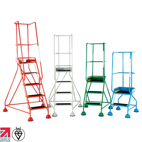 Steptek Classic Mobile Steps Range (2 - 5 Treads) - BS Certified