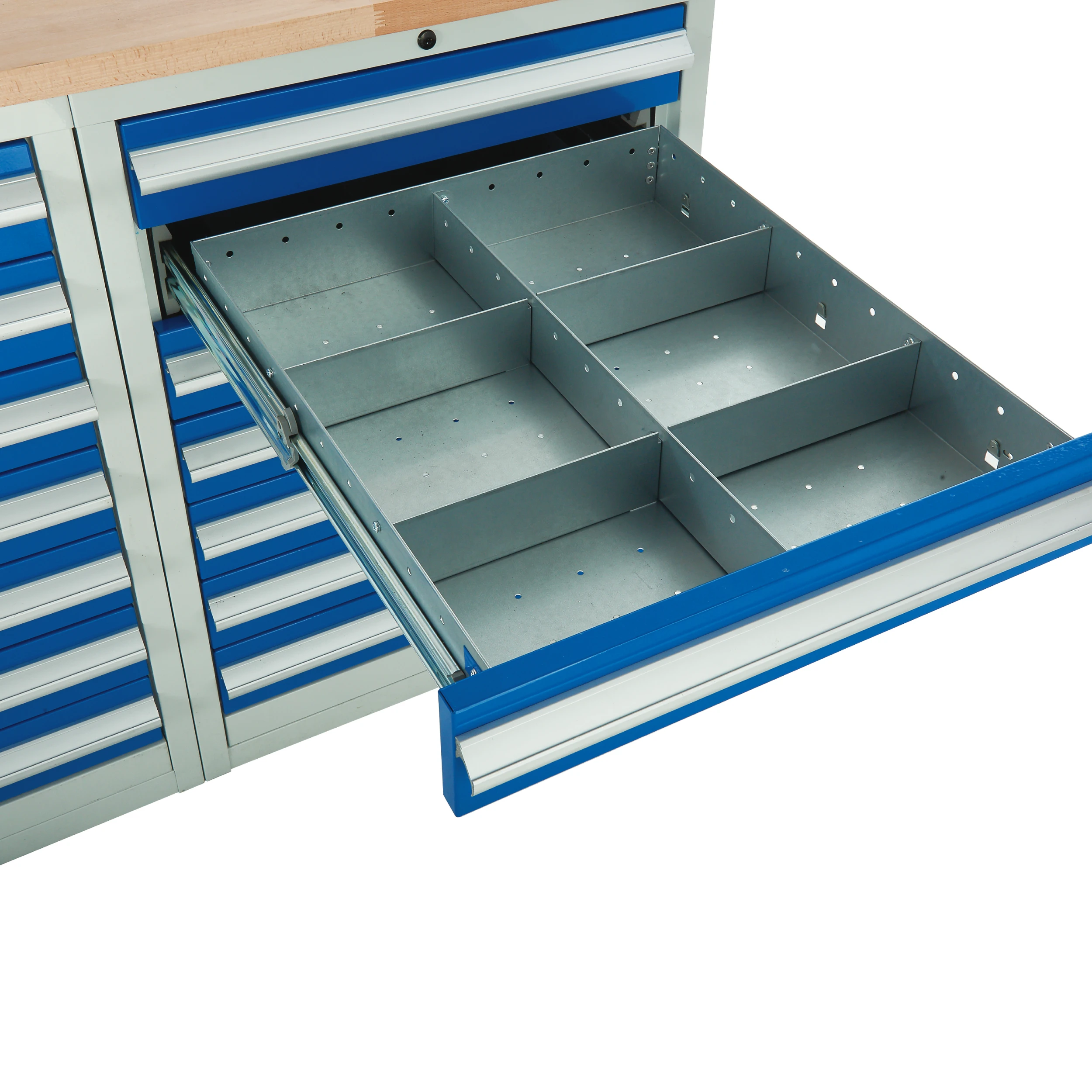 Euroslide 600W X 750D Drawer Inserts - 6 Compartment 1 Euroslide 600w x 750d drawer inserts - 6 compartment