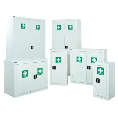 QMP Heavy Duty First Aid Storage Cupboards