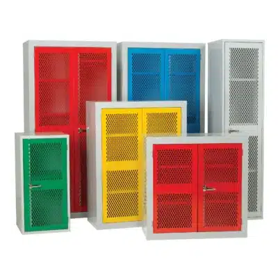 Redditek Mesh Door Cabinets