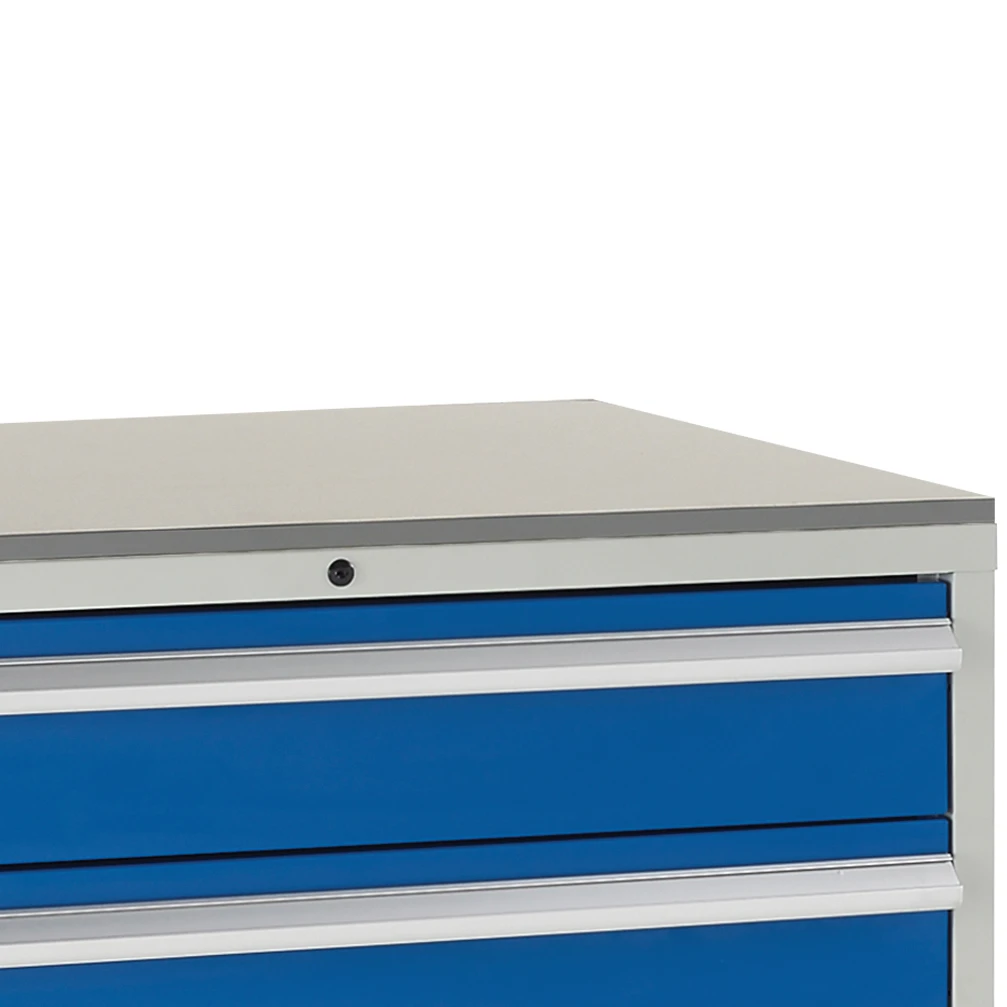 Mobile Euroslide Cabinet - 2 Drawer &Amp; Cupboard - 600Mm Wide 7 Mobile euroslide cabinet - 2 drawer & cupboard - 600mm wide - image 7