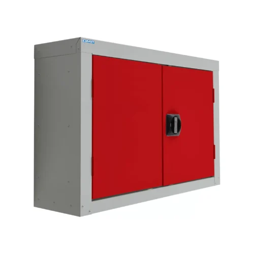 Euroslide Wall Mounted Perforated Tool Cupboard - 570H x 820W
