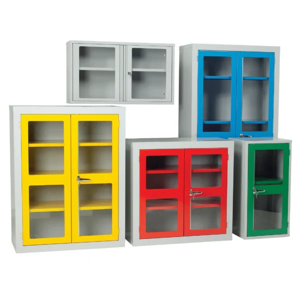 Redditek Clear Door Polycarbonate Cabinets -