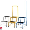 Steptek robust coloured portable steps