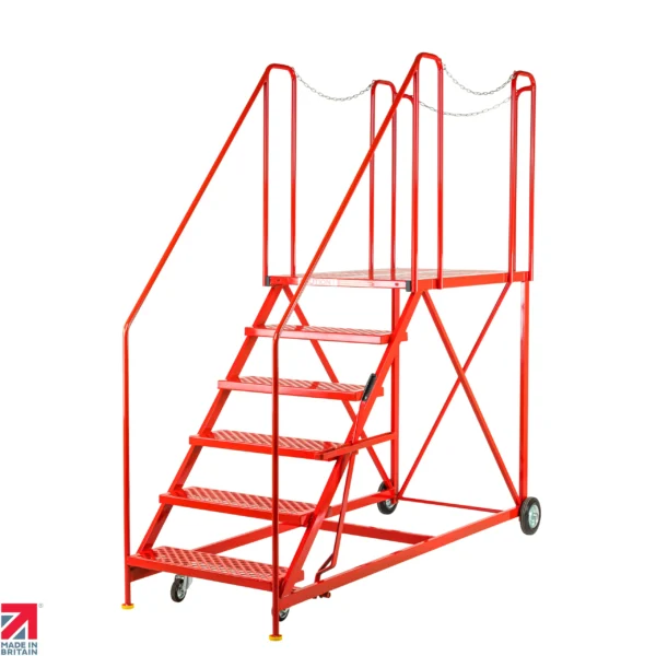 Steptek Easy Rise Warehouse Steps - Truck Dock Platform