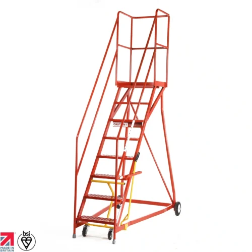 Steptek Heavy Duty Warehouse Steps - BS Certified (3 - 15 Treads)