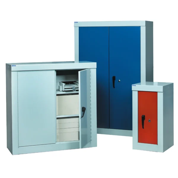 Qmp heavy duty high security steel cupboards