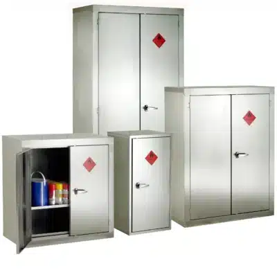 Redditek Stainless Steel Hazardous Storage Cabinets