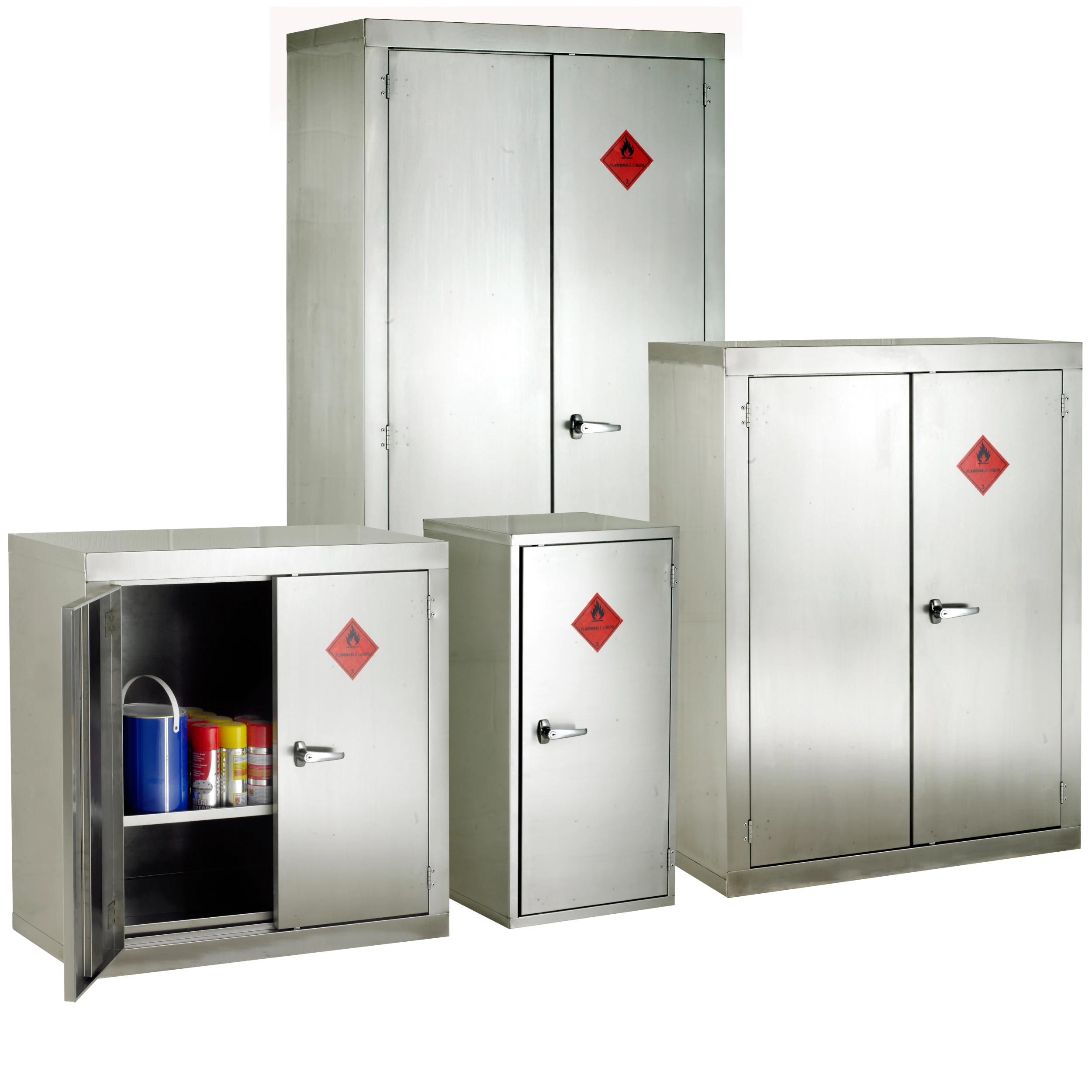 Redditek Stainless Steel Hazardous Storage Cabinets 1 Redditek stainless steel hazardous storage cabinets