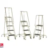 Steptek Stainless Steel Mobile Steps (3 - 5 Treads)