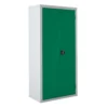 Euroslide Perforated Tool Cupboard - 1800H x 900W x 460D