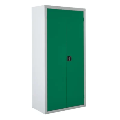 Euroslide perforated tool cupboard - 1800h x 900w x 460d
