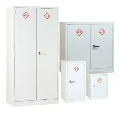 Redditek Corrosive Storage Cabinets - Acid & Alkali Safe