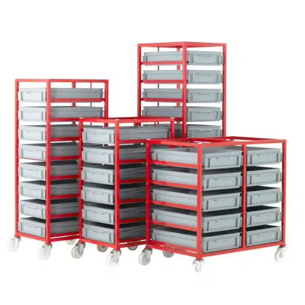 The Best Of British Manufacturing 38 Loadtek mobile tray racks