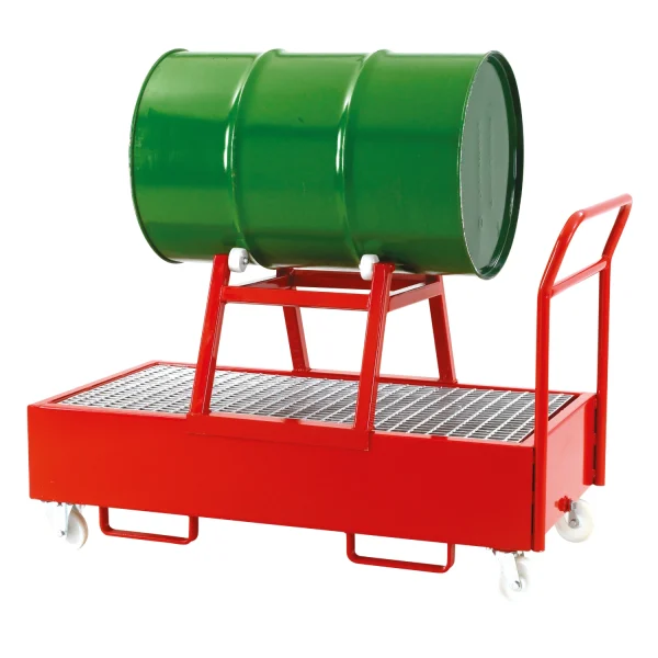 The Best Of British Manufacturing 48 Loadtek mobile drum sump trolley & dispenser