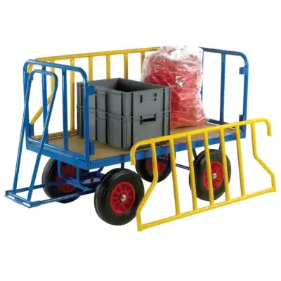 Loadtek Turntable Trailer With Tubular Supports