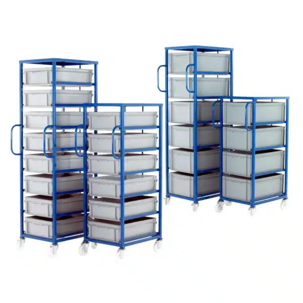 The Best Of British Manufacturing 44 Loadtek mobile large tray racks
