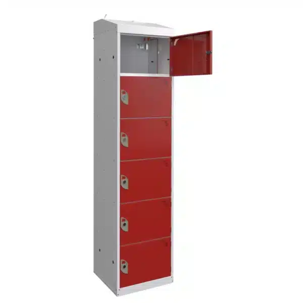 Qmp fire suppression charging lockers