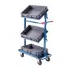 Loadtek mobile tray trolley