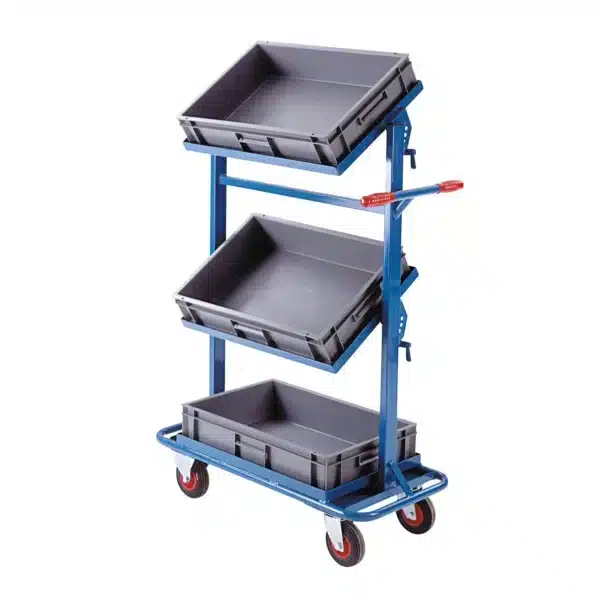 Loadtek mobile tray trolley